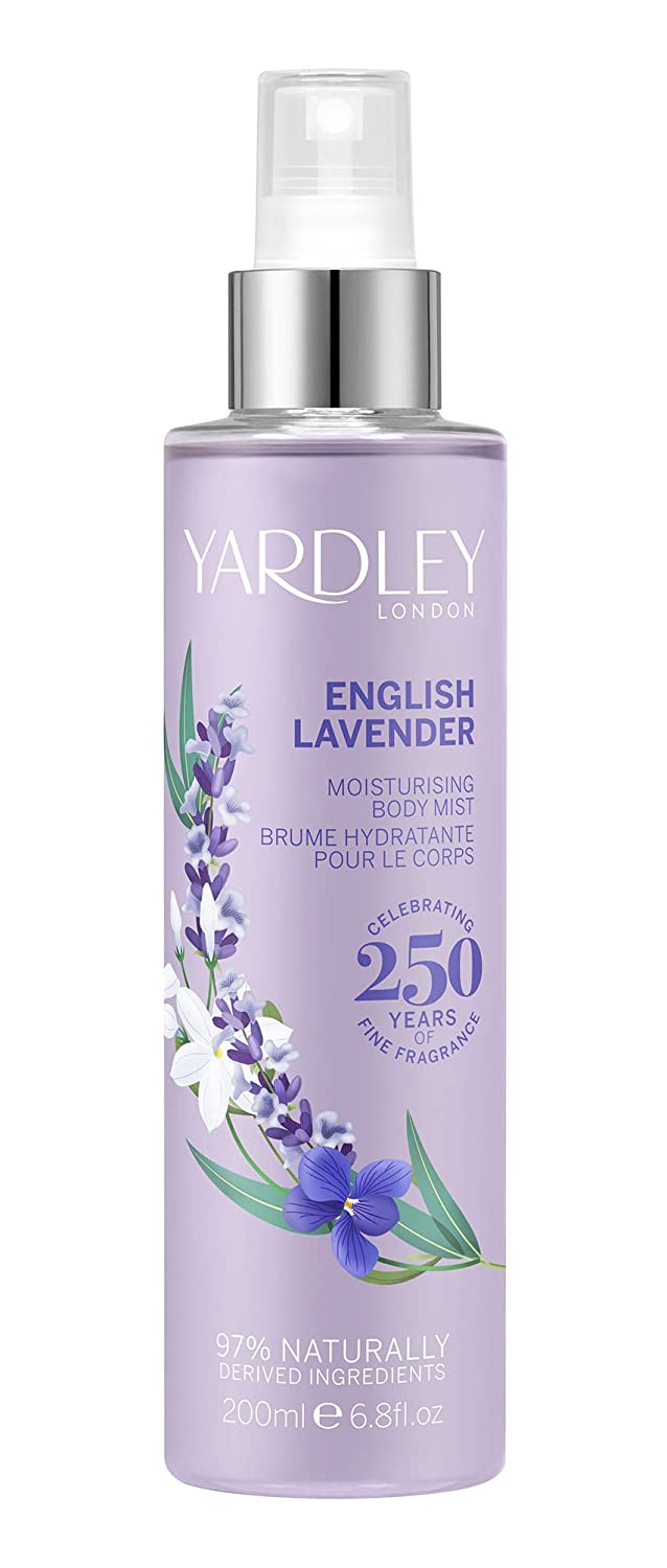 Yardley English Lavender Fragrance Mist 6.8oz (200ml) Spray for Women
