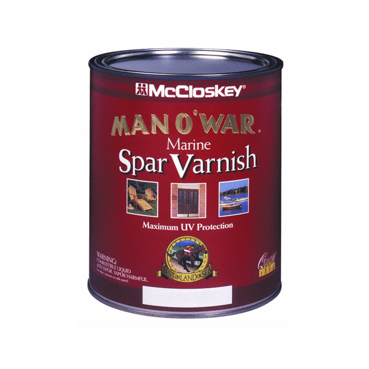 Valspar 080.0007507.005 McCloskey Man O'War Spar Marine Varnish Bulk