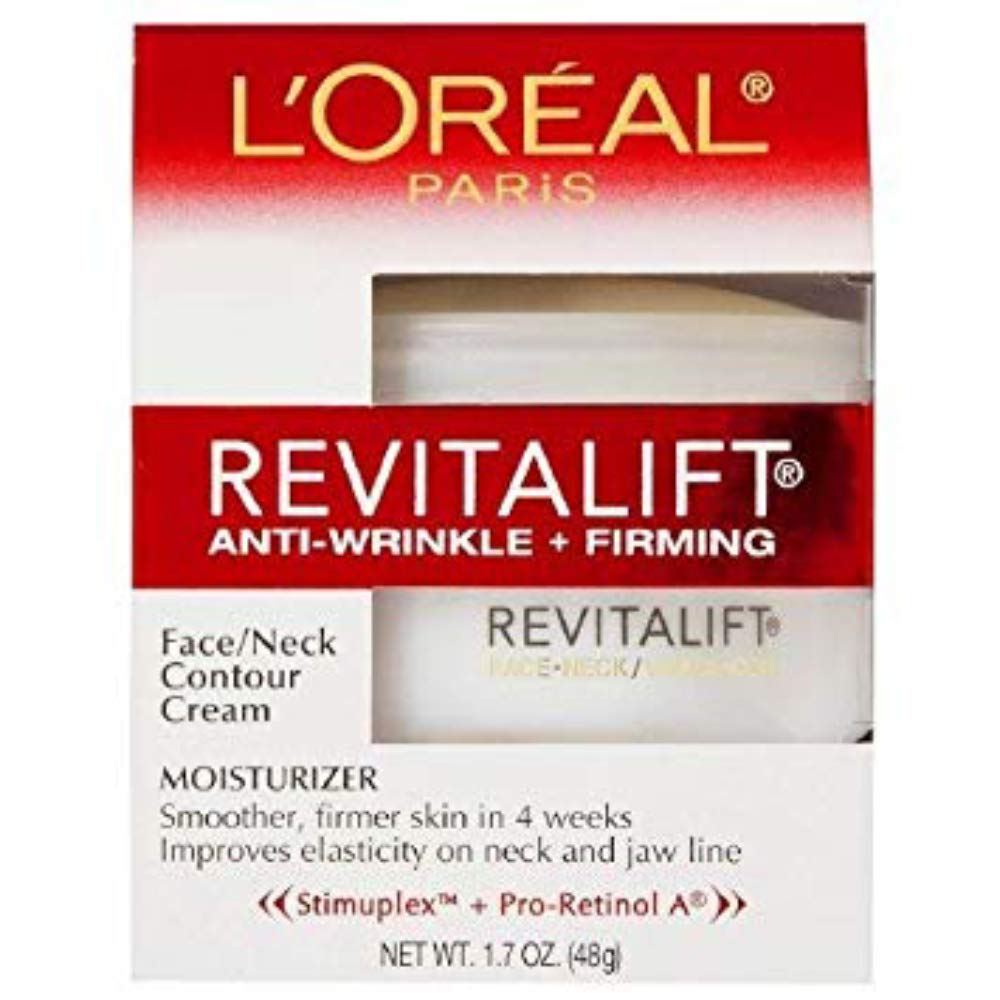 LOreal ParisRevitalift Face & Neck Anti-Wrinkle & Firming Moisturizer Day Cream 1.70 oz (Pack of 3)