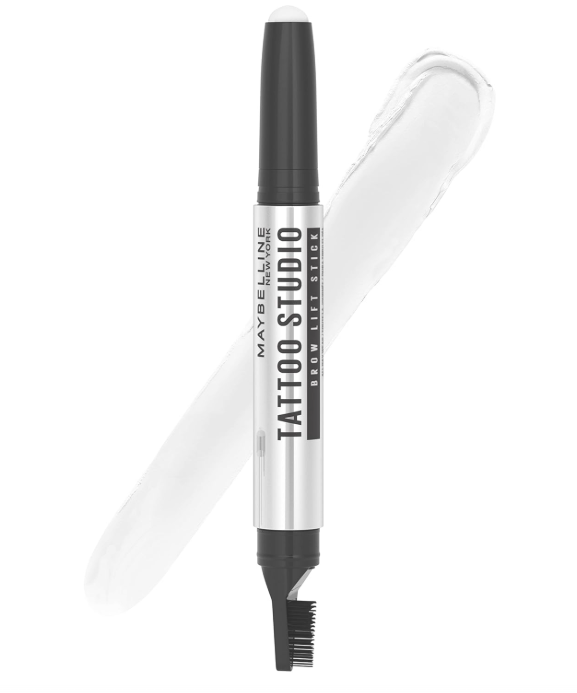 Maybelline TattooStudio Brow Lift Stick Makeup with Wax Conditioning Complex, Clear, 1 Count