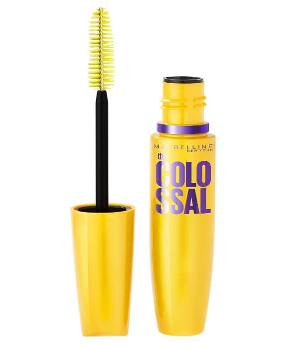 Maybelline Volum' Express Colossal Washable Mascara Makeup, Volumizing, Glam Black, 1 Count
