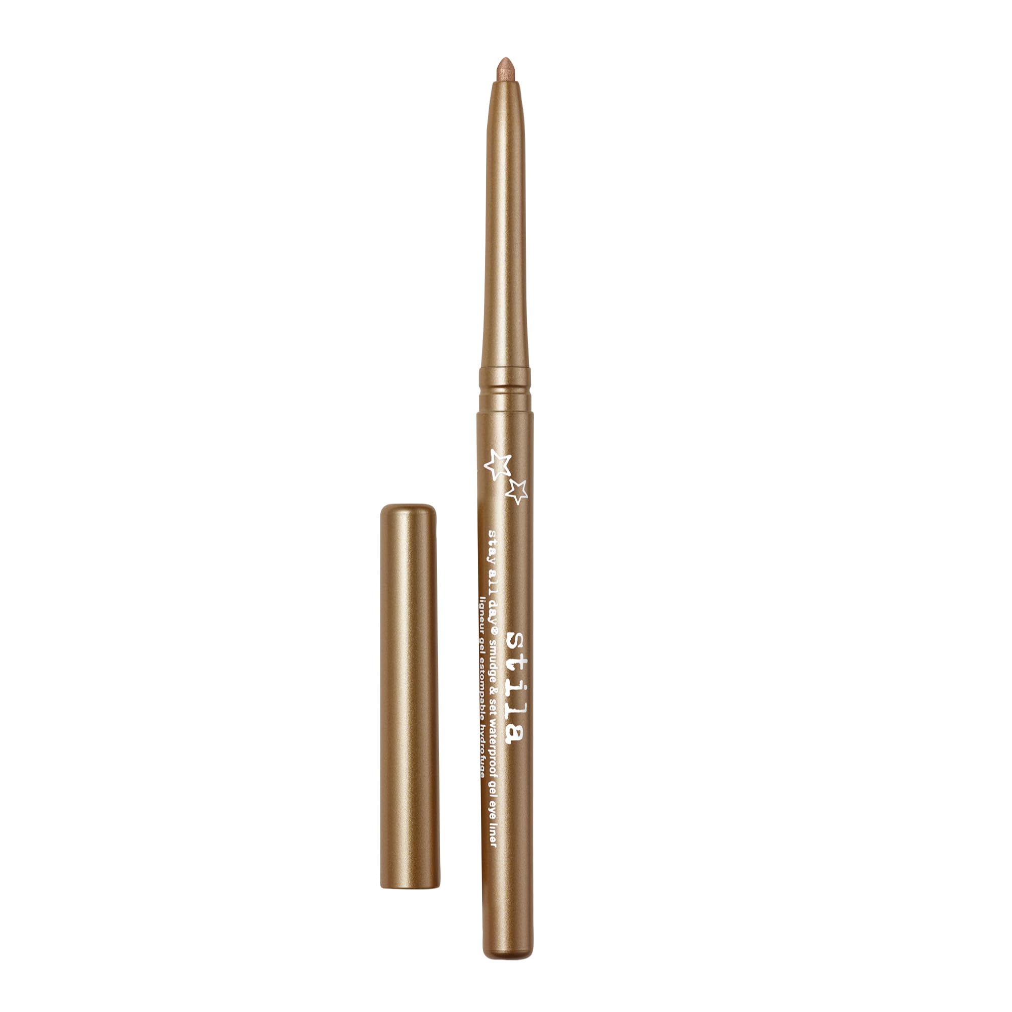 stila Stay All Day® Smudge & Set Waterproof Gel Liner | Long-Wear Gel Eyeliner Pencil for Tightlining, Waterline & Smoky Eye Looks | 12-Hour Wear, No Budge & Fade-Proof
