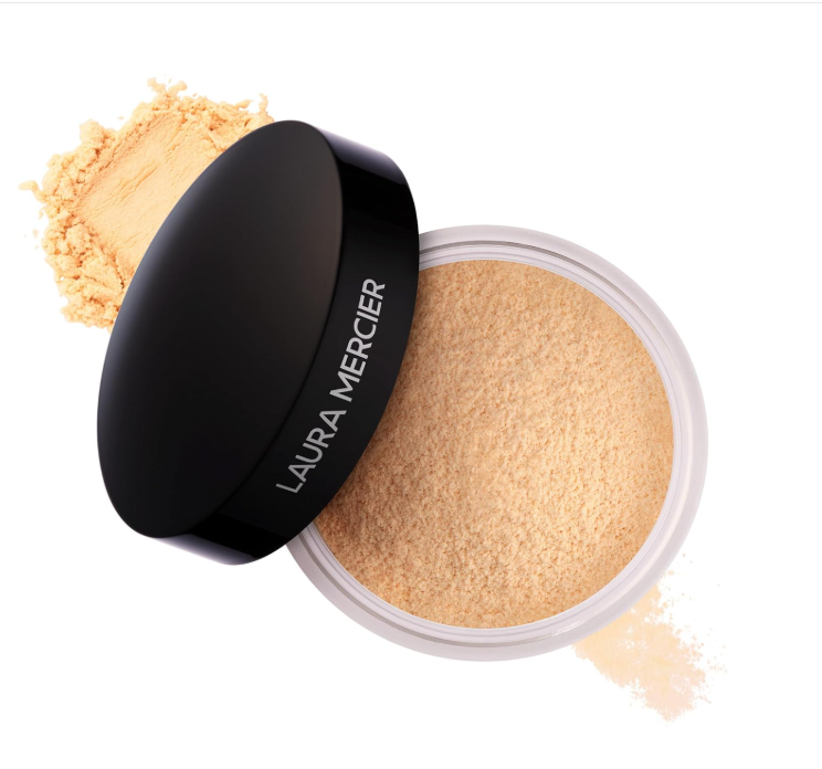 Laura Mercier Translucent Loose Setting Powder, 24HR Shine Control, Soft Matte Finish, Infused with Vitamins C+ E, Long-Lasting Wear, Normal to Oily Skin, 4 Shades for Virtually All Skin Tones