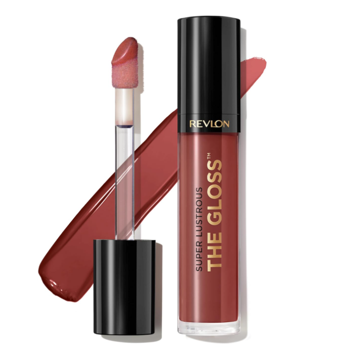 Revlon Super Lustrous Lip Gloss, Non-Sticky, Hydrating, High Shine Finish, 270 Indulge In It, 0.13 oz