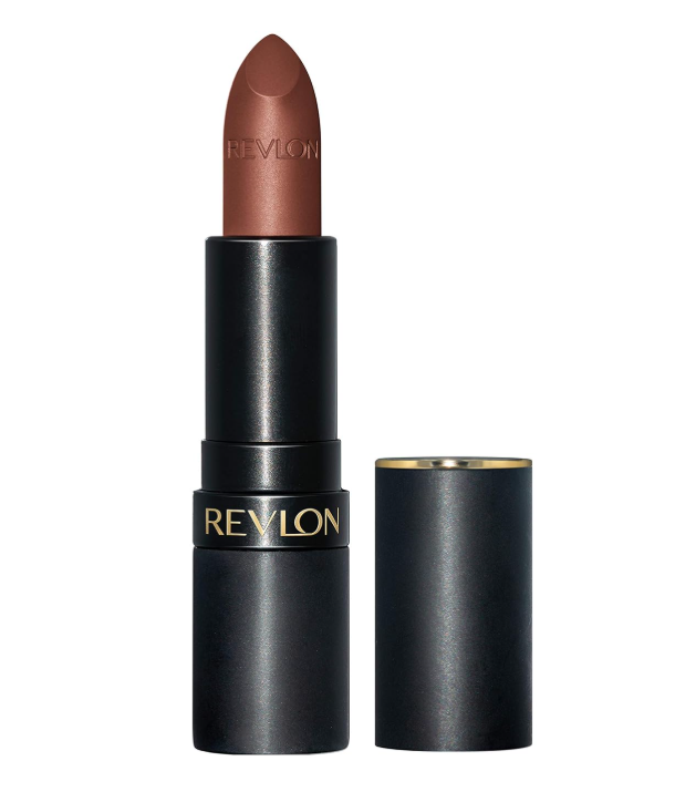 Revlon Super Lustrous The Luscious Mattes Lipstick, High Impact with Moisturizing Velvety Formula, Hot Chocolate, 0.74 oz