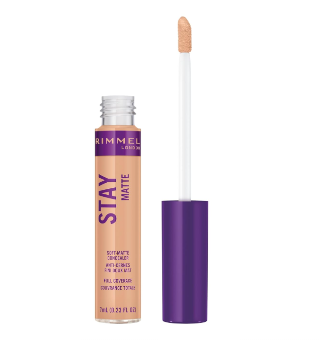Rimmel London Stay Matte - 111 Fair - Concealer, 24-Hour Wear, Shine Control, Fights Free Radicals, 0.23oz
